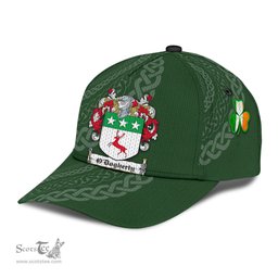 Irish Odogherty Coat Of Arms - Irish Family Crest St Patrick's Day Irish Cap