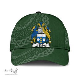 Irish Odolan Coat Of Arms II Irisharms - Irish Family Crest St Patrick's Day Irish Cap