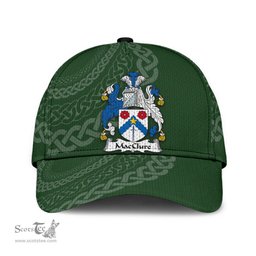 Irish Macclure Coat Of Arms - Irish Family Crest St Patrick's Day Irish Cap