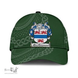 Irish Macgannon Coat Of Arms - Irish Family Crest St Patrick's Day Irish Cap
