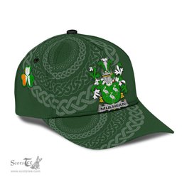 Irish Mulhern Coat Of Arms - Irish Family Crest St Patrick's Day Irish Cap