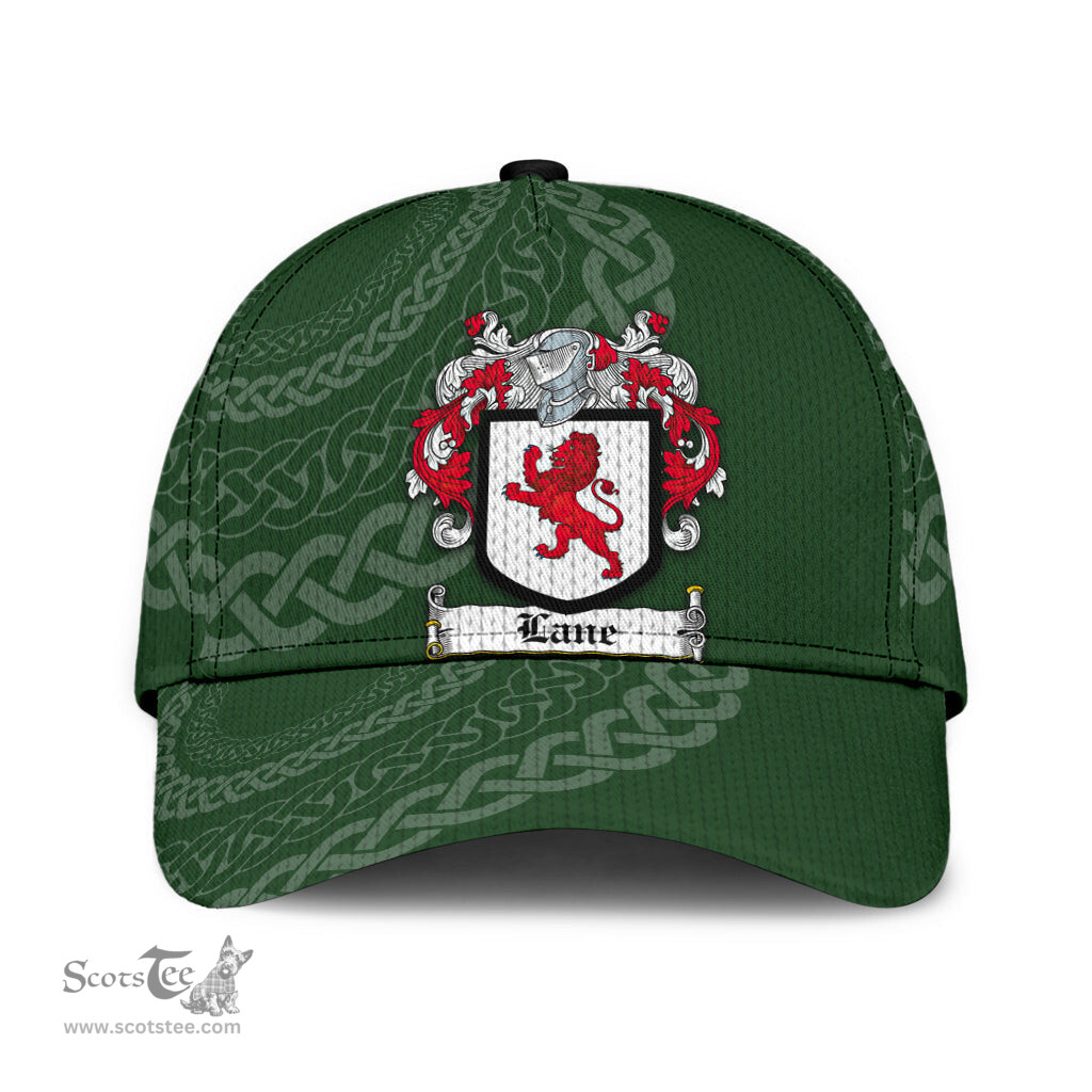 Irish Lane Coat Of Arms - Irish Family Crest St Patrick's Day Irish Cap