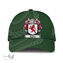 Irish Lane Coat Of Arms - Irish Family Crest St Patrick's Day Irish Cap