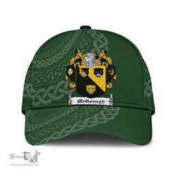 Irish Mcgeough Coat Of Arms - Irish Family Crest St Patrick's Day Irish Cap