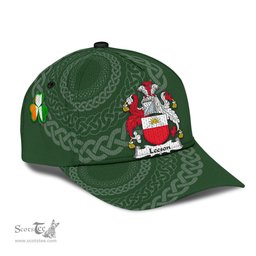 Irish Leeson Coat Of Arms - Irish Family Crest St Patrick's Day Irish Cap