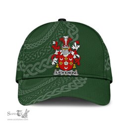 Irish Leyden Coat Of Arms - Irish Family Crest St Patrick's Day Irish Cap
