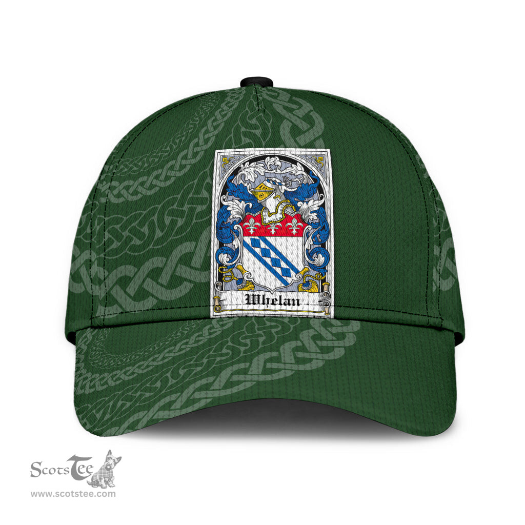 Irish Whelan Coat Of Arms - Irish Family Crest St Patrick's Day Irish Cap