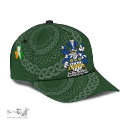Irish Mcfingah Coat Of Arms - Irish Family Crest St Patrick's Day Irish Cap