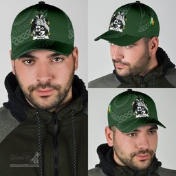 Irish Nelson Coat Of Arms - Irish Family Crest St Patrick's Day Irish Cap