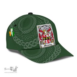 Irish Murphy Coat Of Arms - Irish Family Crest St Patrick's Day Irish Cap