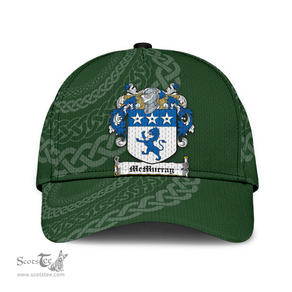 Irish Mcmurray Coat Of Arms - Irish Family Crest St Patrick's Day Irish Cap