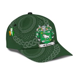 Irish Ohanly Coat Of Arms - Irish Family Crest St Patrick's Day Irish Cap