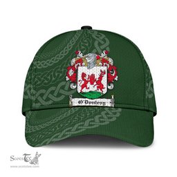 Irish Odonlevy Coat Of Arms - Irish Family Crest St Patrick's Day Irish Cap
