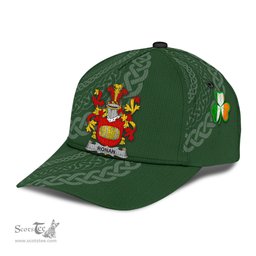 Irish Ronan Coat Of Arms - Irish Family Crest St Patrick's Day Irish Cap