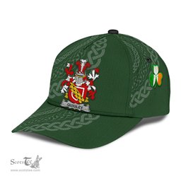 Irish Quigley Coat Of Arms - Irish Family Crest St Patrick's Day Irish Cap