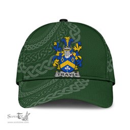Irish Trayle Coat Of Arms - Irish Family Crest St Patrick's Day Irish Cap