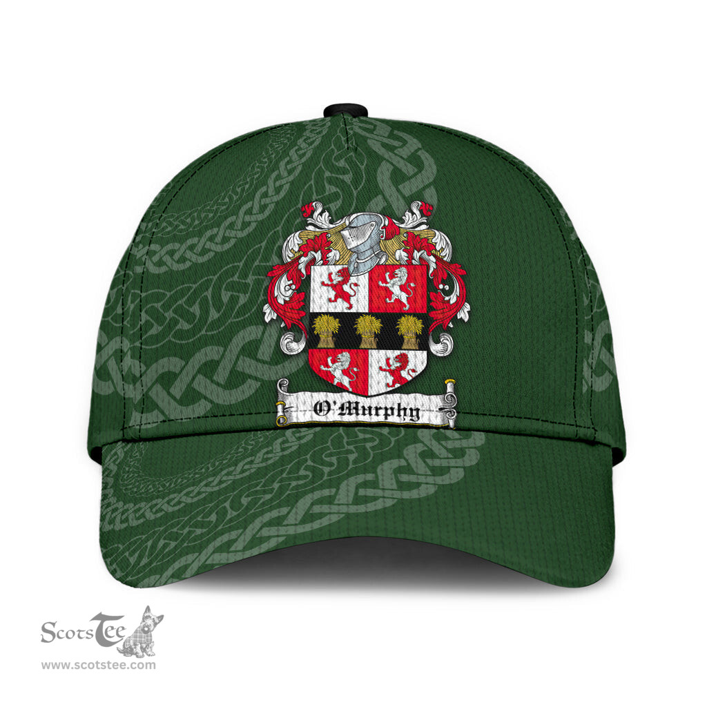 Irish Omurphy Coat Of Arms - Irish Family Crest St Patrick's Day Irish Cap