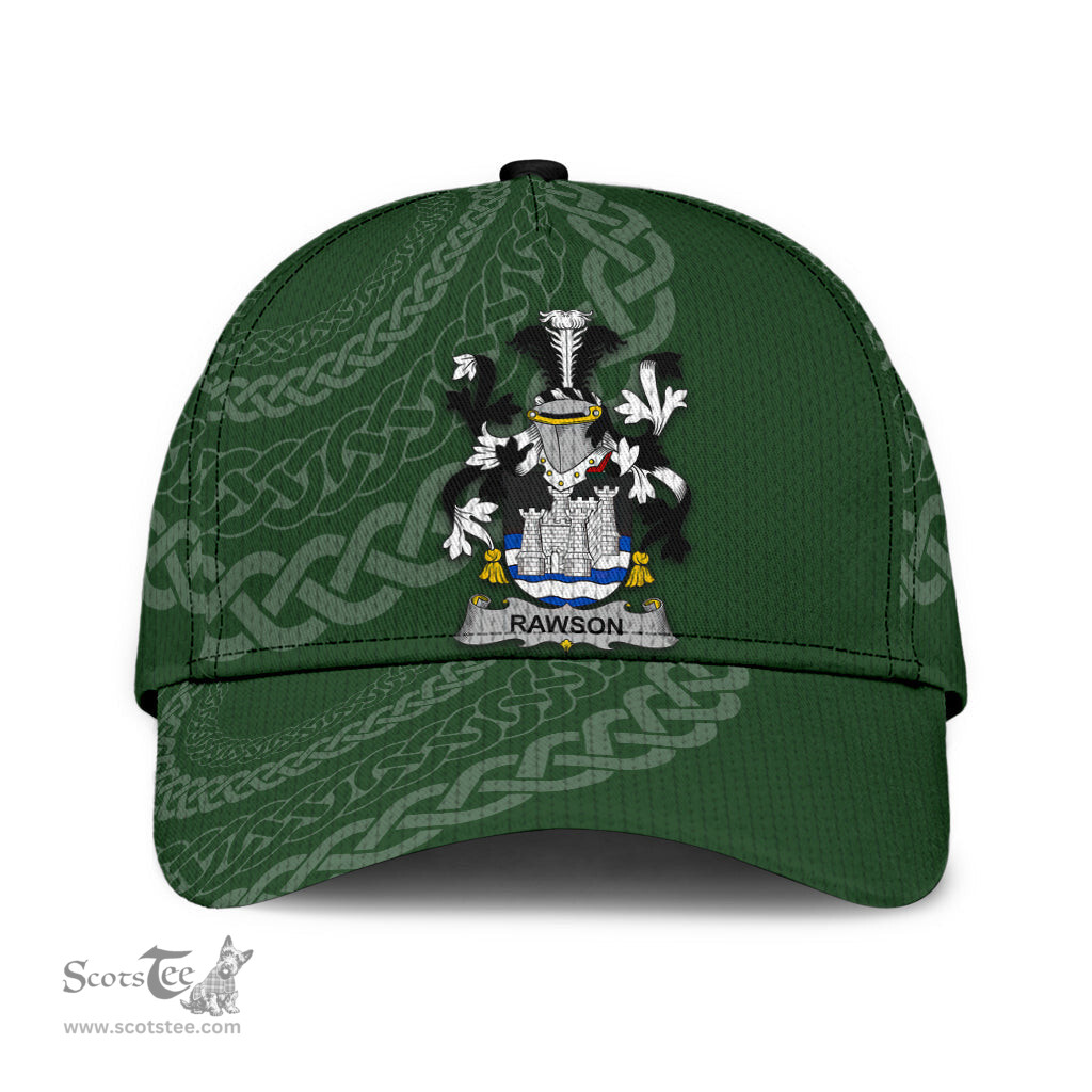 Irish Rawson Coat Of Arms - Irish Family Crest St Patrick's Day Irish Cap