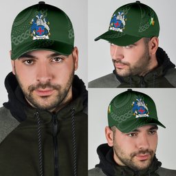 Irish Pendleton Coat Of Arms - Irish Family Crest St Patrick's Day Irish Cap