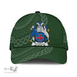 Irish Pendleton Coat Of Arms - Irish Family Crest St Patrick's Day Irish Cap