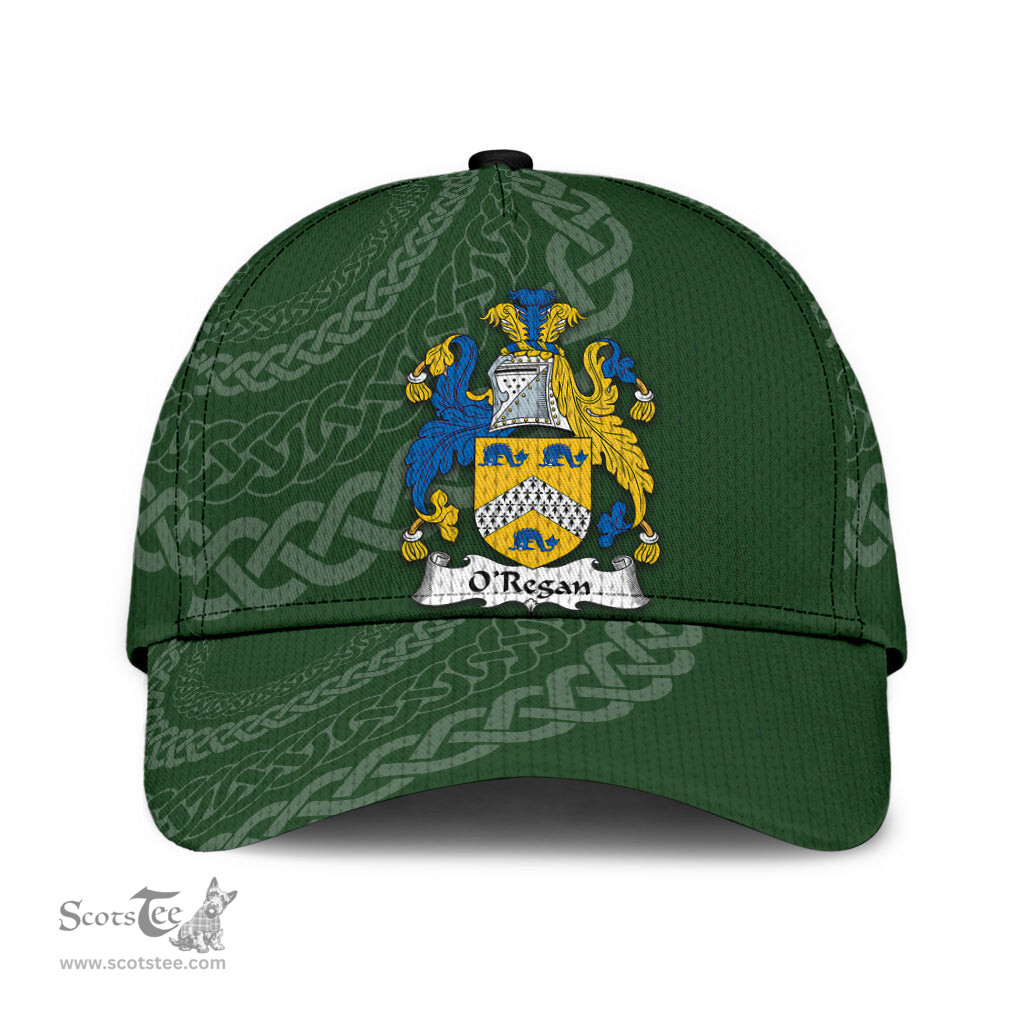 Irish Oregan Coat Of Arms - Irish Family Crest St Patrick's Day Irish Cap