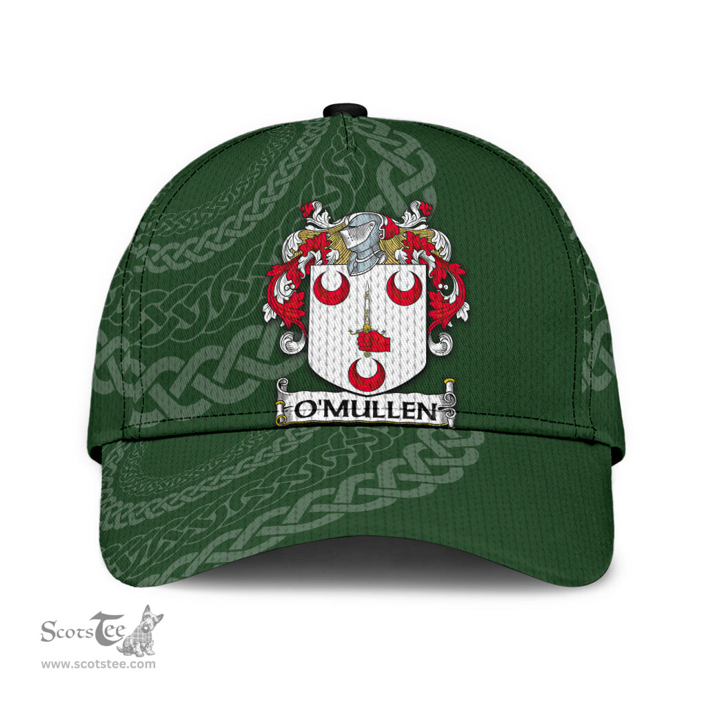 Irish Omullen Coat Of Arms - Irish Family Crest St Patrick's Day Irish Cap