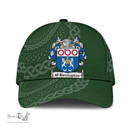 Irish Ohoulaghan Coat Of Arms - Irish Family Crest St Patrick's Day Irish Cap