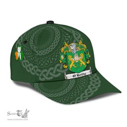 Irish Oreilly Coat Of Arms - Irish Family Crest St Patrick's Day Irish Cap