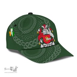 Irish Omohun Coat Of Arms - Irish Family Crest St Patrick's Day Irish Cap
