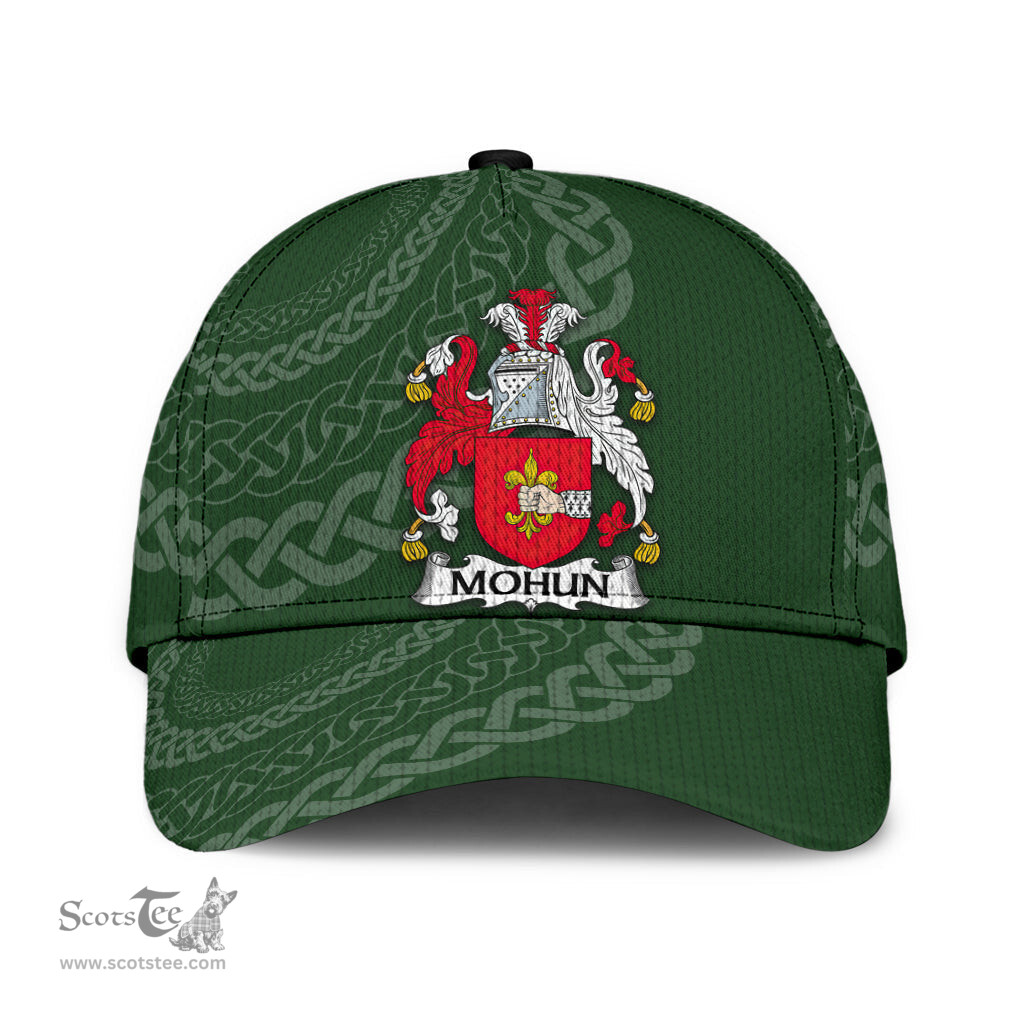 Irish Omohun Coat Of Arms - Irish Family Crest St Patrick's Day Irish Cap