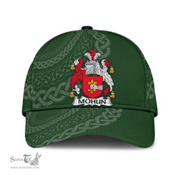 Irish Omohun Coat Of Arms - Irish Family Crest St Patrick's Day Irish Cap