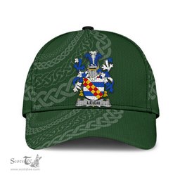 Irish Leigh Coat Of Arms II Bradley Lancashirearms - Irish Family Crest St Patrick's Day Irish Cap