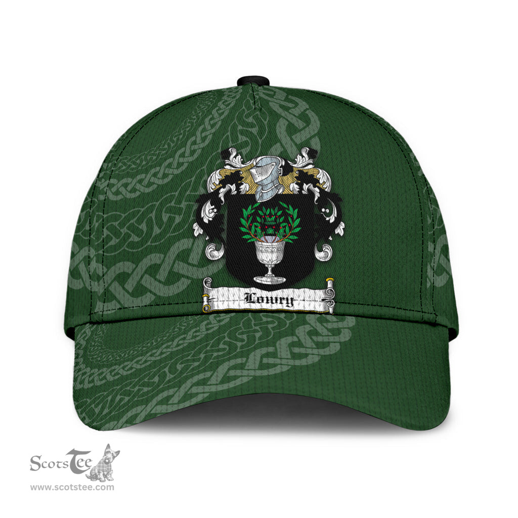 Irish Lowry Coat Of Arms - Irish Family Crest St Patrick's Day Irish Cap