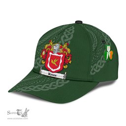 Irish Knox Coat Of Arms - Irish Family Crest St Patrick's Day Irish Cap