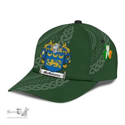 Irish Mcgovern Coat Of Arms - Irish Family Crest St Patrick's Day Irish Cap