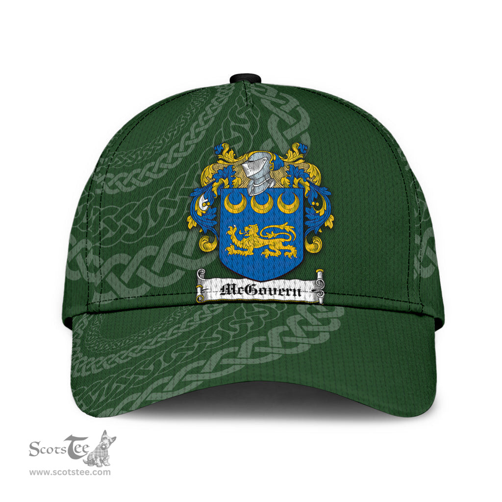 Irish Mcgovern Coat Of Arms - Irish Family Crest St Patrick's Day Irish Cap
