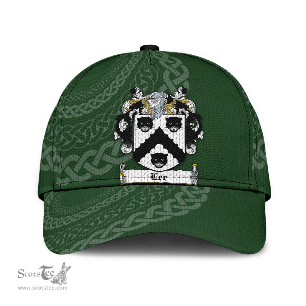 Irish Lee Coat Of Arms - Irish Family Crest St Patrick's Day Irish Cap