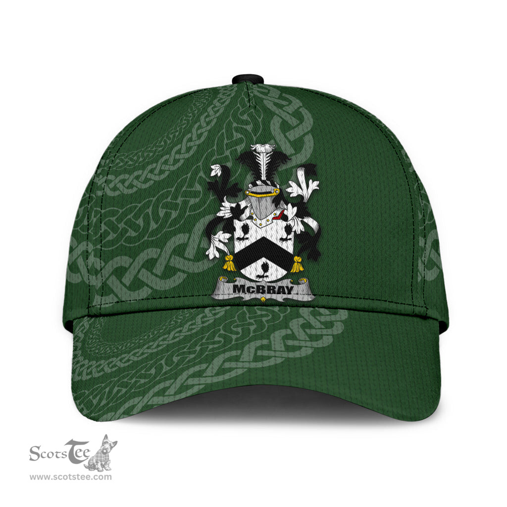Irish Mcbray Coat Of Arms - Irish Family Crest St Patrick's Day Irish Cap