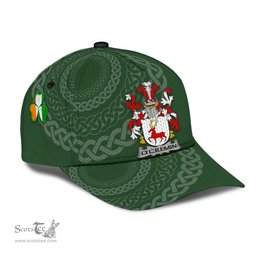 Irish Ocremin Coat Of Arms - Irish Family Crest St Patrick's Day Irish Cap