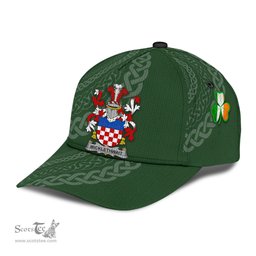 Irish Micklethwait Coat Of Arms - Irish Family Crest St Patrick's Day Irish Cap