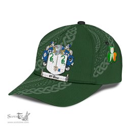 Irish Odea Coat Of Arms - Irish Family Crest St Patrick's Day Irish Cap