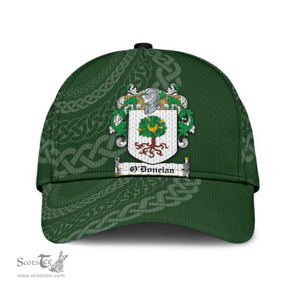 Irish Odonelan Coat Of Arms - Irish Family Crest St Patrick's Day Irish Cap