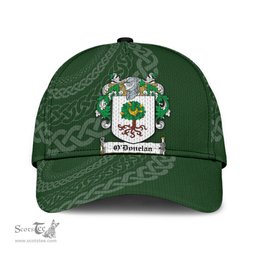 Irish Odonelan Coat Of Arms - Irish Family Crest St Patrick's Day Irish Cap