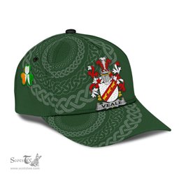 Irish Veale Coat Of Arms - Irish Family Crest St Patrick's Day Irish Cap