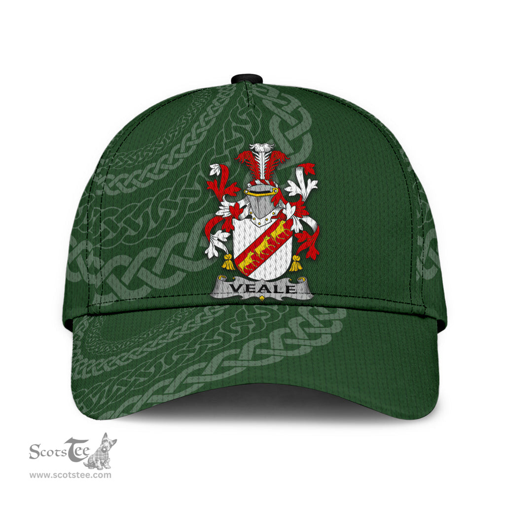 Irish Veale Coat Of Arms - Irish Family Crest St Patrick's Day Irish Cap