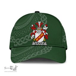 Irish Veale Coat Of Arms - Irish Family Crest St Patrick's Day Irish Cap