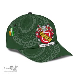 Irish Oquigley Coat Of Arms - Irish Family Crest St Patrick's Day Irish Cap