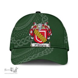 Irish Oquigley Coat Of Arms - Irish Family Crest St Patrick's Day Irish Cap