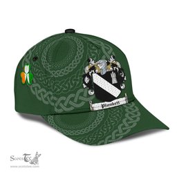 Irish Plunkett Coat Of Arms - Irish Family Crest St Patrick's Day Irish Cap