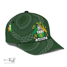 Irish Oneady Coat Of Arms - Irish Family Crest St Patrick's Day Irish Cap